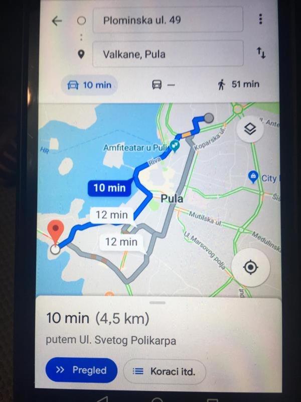 Studio Dama Blizina Amfiteatra I Bus Kolodvora ,Besplatan Privatni Parking,Self-Check- In Пула Екстер'єр фото